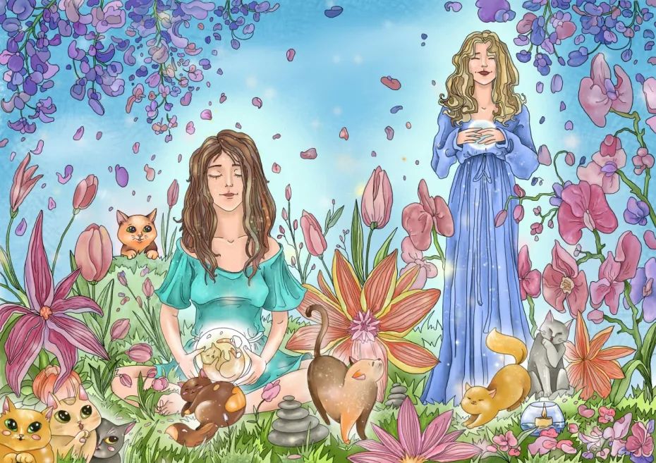 Котомістечко, мистецтво, картини